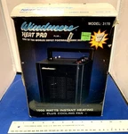 Windmere Pro Plus Model 3170 Ceramic Heater Multiple Settings & Fan 1500W Used. Price: $55.79.