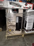 Pelonis 1,500-WATT Oil-filled Radiant Electric Space Heater With Thermostat Open. Price: $45.00.