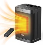 Jrd Ptc Space Heater With 80 Oscillation, Thermostat, 12H Timer, 1500W 10" Apple Open. Price: $47.94.