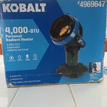 Kobalt 4000 Btu Personal Radiant Heater #4969647 Open. Price: $65.00.