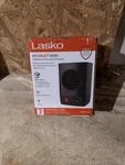 Lasko - 200 Myheat Mini Personal Ceramic Space Heater Black New. Price: $20.00.