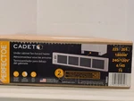 Cadet Under-cabinet Fan-forced Electric Heater 1800 Watts -UCH183T Open. Price: $165.00.