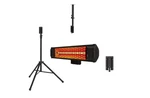 Storm Tradesman 1500W Indoor Outdoor Infrared Space Heater Tripod Mount Open. Price: $71.92.
