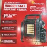 New Mr. Heater F232020 9000 Btu Indoor Safe Propane Radiant Open. Price: $109.99.