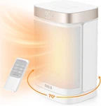 Atom One 1500W Oscillating Space Heater With Remote & Digital Thermostat New. Price: $69.99.