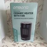 Ambiano Oscillating Ceramic Heater With Fan, Led Display, Timer, Safety Features New. Price: $40.00.