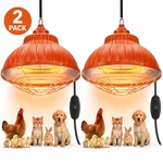 350W Chicken Coop Heater, Adjustable Height Hanging For Poultry, Dual-mod New. Price: $52.19.