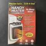 Handy Heater Turbo Wall-outlet Space New. Price: $23.49.