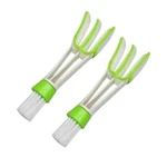 Multifunction Cleaning Brush For Car Air Vent 2 Microfiber Sleeves Blinds Cleane New. Price: $13.06.