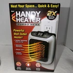 Handy Heater Turbo Plug In Wall Outlet Space 800W Digital Thermostat New. Price: $25.00.