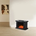 Small Air Electric Heater, 3D Simulation Of Carbon Fire Heating Technology 1000W New. Price: $30.43.