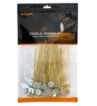 Nuozme 50 Pcs 6" Natural Candle Inch Beeswax Wick, Yellow New. Price: $10.52.