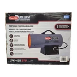 Dyna-glo LPFA43DGD Delux 37K 43K Btu Portable Forced Air Propane Heater Nib New. Price: $125.00.