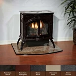 Empire Cast Iron Stove, Vf, Mv, Contour Burner, Porcelain Mahogany New. Price: $3359.00.