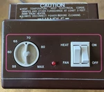 Vtg Pelonis Del-rain Original Disc Furnace Space Heater Model 1500 Iv Tested Used. Price: $49.50.