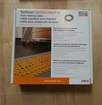 Ditra Heat Cable- DHEHK240167 Schluter (240 V) New. Price: $848.91.