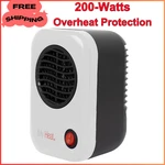Lasko Myheat Personal Space Heater, Compact, White, 200-WATTS And 682 Btus New. Price: $38.47.