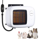 Dreyoo 600/300W Dog House Heater With Thermostat, As Picture Shown, White New. Price: $47.40.