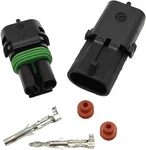 Rtyper Pin Weather Pack Connector 10 Kit For 20-14 Awg Wire Harness 2.5MM Seri New. Price: $17.99.