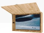 Gravee Outdoor Wood Tv Storage Cabinet Hard Box Extra Cover Telescopic Bracket New. Price: $201.93.