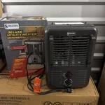 Steelton Deluxe Utility Heater 1500W Garage Shop * Used. Price: $35.00.