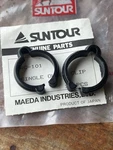 Pair Nos Vintage Suntour Top Tube Single Cable Guide Clip 25.4MM Bmx Brake Road. Price: $19.95.