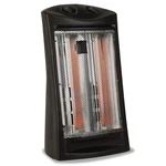 Black+decker Infrared Radiant Quartz Tower Heater, 1500W Space With Ad... New. Price: $73.02.