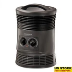 1500W Fan Heater Indoor 2 Settings Adjustable Thermostat Safety Features New. Price: $44.40.