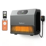Brightown Wall Heater For Indoor Use Space Alci Plug 1500W Modes New. Price: $258.60.