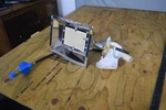 Infra-red Propane Heater 22,000 Btu Scheu Universal 24-IR With Regulator Kit Used. Price: $129.99.
