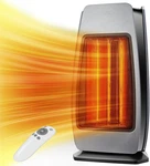 1500W Infrared Space Heater With Remote, Modes, 24H Timer, Oscillating New. Price: $366.99.