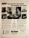 1951 Duo-therm Oil Gas Heaters Vintage Magazine Ad Home Heating Lansing Mi Used. Price: $18.05.