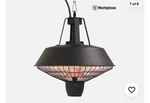 Westinghouse Infrared Hanging Electric Heater Inh 1500-WATT Outdoor Black Open. Price: $79.50.