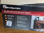 Mr. Heater 23 Infrared Electric Log Set Used. Price: $45.00.