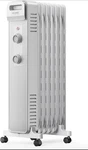 Pelonis Volcano Vents 1500W Portable Oil Filled Radiator Heater White Noiseless New. Price: $59.99.