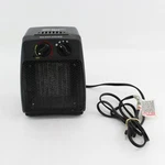 Heat-wave Black 1500 Watts Fan Heater Model NSB-150 (EB38004) (tested/works) Used. Price: $21.99.