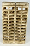 Vintage Dearborn Space Gas Heater Insert Grate Brick X101928 Used. Price: $21.30.