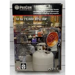 Procom Propane Infrared Heater 10-15000 Btu Portable Recreational Series PCTT15 Open. Price: $39.88.