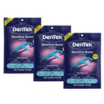 3 Pack Dentek Comfort Clean Floss Picks Sensitive Teeth & Gums 150 Count New. Price: $16.38.