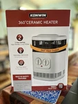 Konwin 360 Degree Ceramic Heater New Box. Price: $44.99.