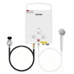 Vevor Portable Propane Water Heater, 6L Tankless Outdoor 41000 Btu. Price: $96.65.