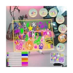 Fanrui Glowing Led Kids Drawing Board With Colors & Night Light 1... Fas New. Price: $27.99.