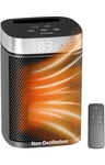 Vocrs PTC-903B Portable Electric Heater Black Remote Control Digital Display New. Price: $19.99.