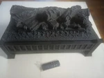 Alpaca Electric Fireplace Logs 20-INCH Insert Open Box W/remote Control & Manual. Price: $59.00.