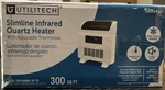 Utilitech Slimline Infrared Quartz Heater W/ Adjustable Thermostat #5695447 New. Price: $50.00.
