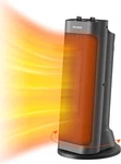 Pelonis 1500W Fast Heating Space Heater Programmable Thermostat PTH15A2BGB -gray Open. Price: $36.01.
