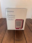 Insignia Ns-htcfb 600W Desktop Ceramic Heater Flat Red Open. Price: $32.00.