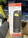 Lasko CT14401 Portable Ceramic Heater, Digital Touch, 2 Settings, Black New. Price: $55.00.
