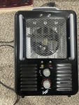 Comfort Zone Compact Electric Utility Personal Room Space Heater Fan CZ798 Used. Price: $20.00.