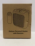 Heatwell Wall Unit Deluxe Person Ceramic Heater Programable W/ Remote Nib Open. Price: $29.99.